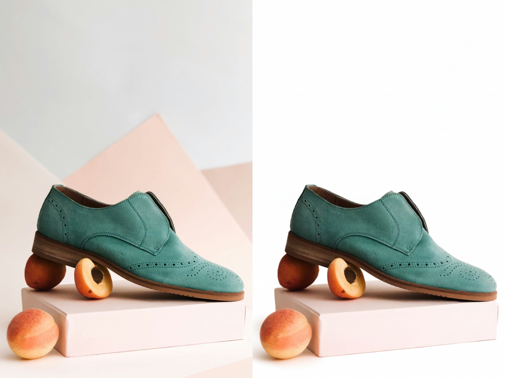 White background for E-commerce product photography